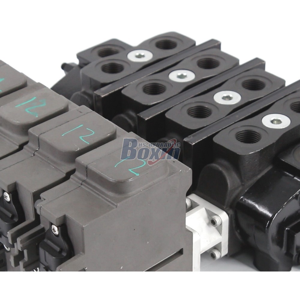 SD8EMA-4OT Electric motor 4 Spool Sectional Directional Valve detail image